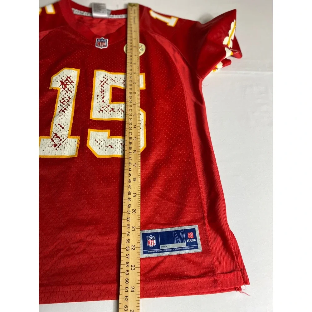 NFL Pro Line Patrick Mahomes Jersey Youth M Red Fair Kansas City Chiefs 15